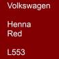 Preview: Volkswagen, Henna Red, L553.